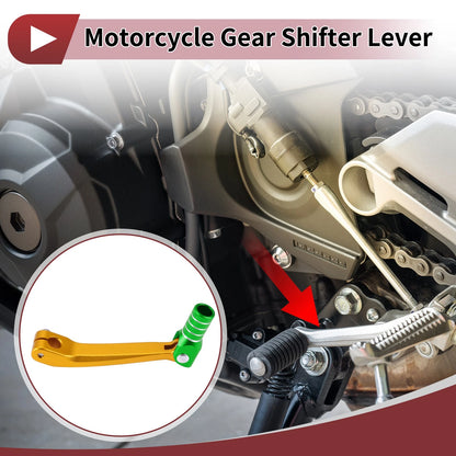 Gear Shift Lever for Honda CRF150F - Gold Green Silver Tone (2003-2023)
