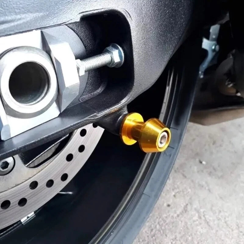 Swingarm Spools Sliders for CFMOTO 400NK 650NK M10 Paddock Rear Stand (2017-2023)