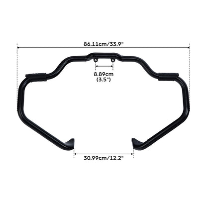 Black Highway Engine Guard Bar for Indian Chief Dark Horse Chieftain (14-25)