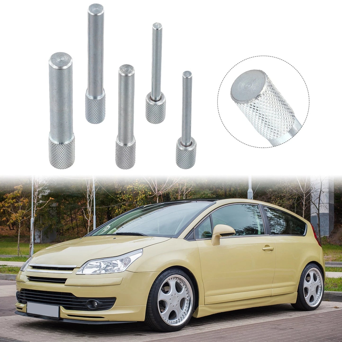 5PCS Timing Belt Tool Crankshaft Camshaft Engine Timing Pulley for 1.6–1.8