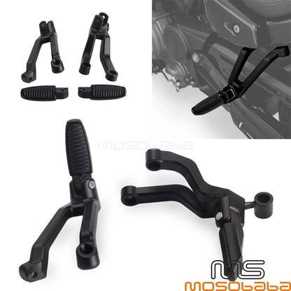 Rear Passenger Foot Pegs for Harley Davidson Nightster (2022-2023)