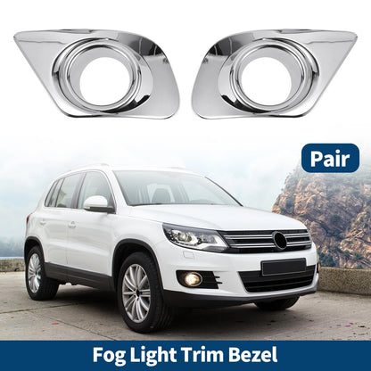 Rear Left, Rear Right 1 Pair ABS Silver Tone for Dodge Journey (2011-2018)