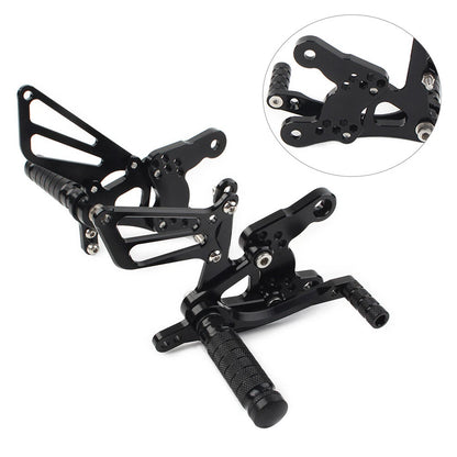 CNC Rearsets Footpegs for Honda CBR400RR NC29 1993-1999 Black