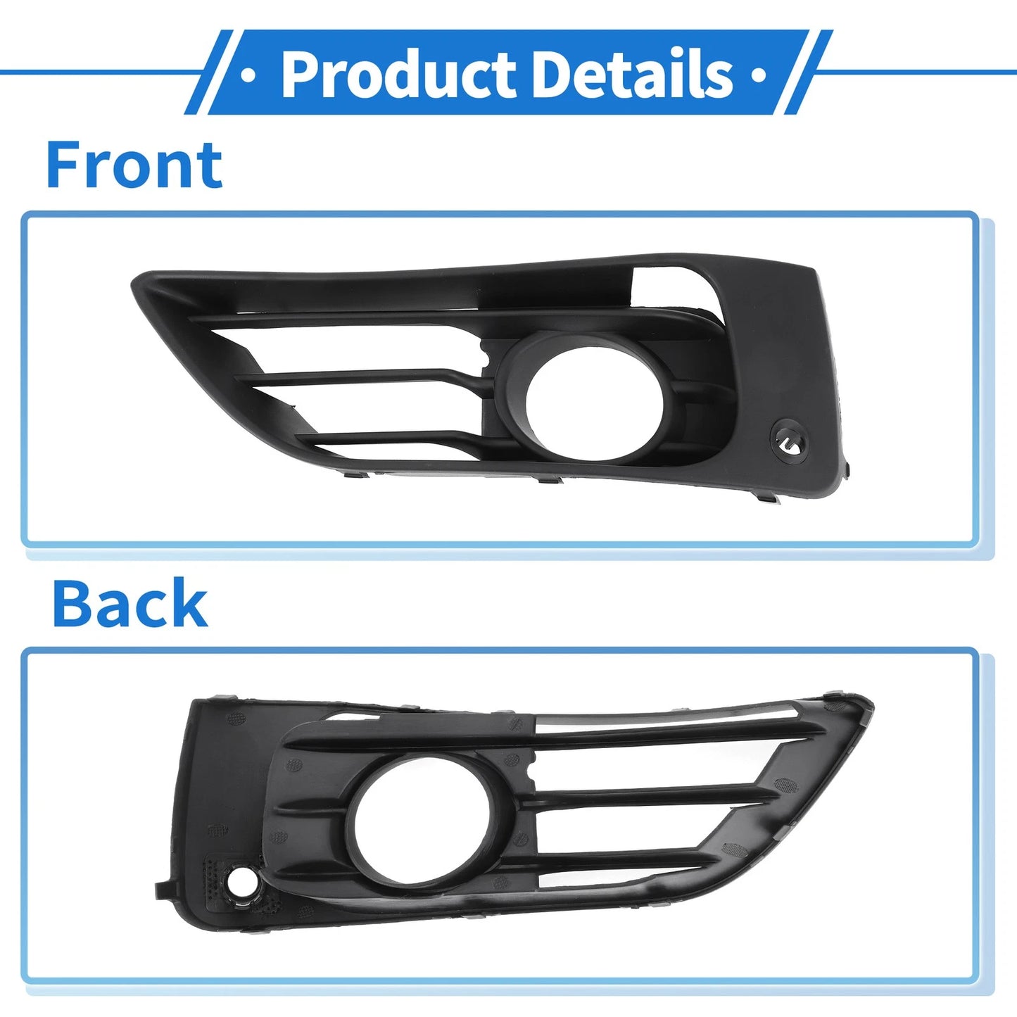 Front Left Fog Light Grill for BMW 2 Series (2013-2018) - 1 x Piece