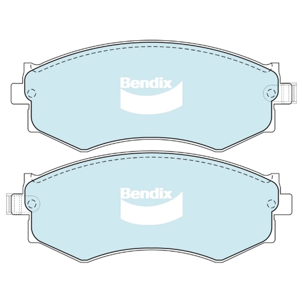 Front Disc Brake Pads Set for Nissan Pintara U12 2.0L CA20E 2.4L KA24E 1989~1992