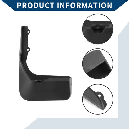 Mud Flaps Splash Guards 1 Set for Peugeot 408 (2015-2019)