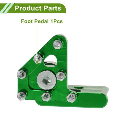 Motorcycle Foot Pegs for Honda CRF50 Green (2004-2023)