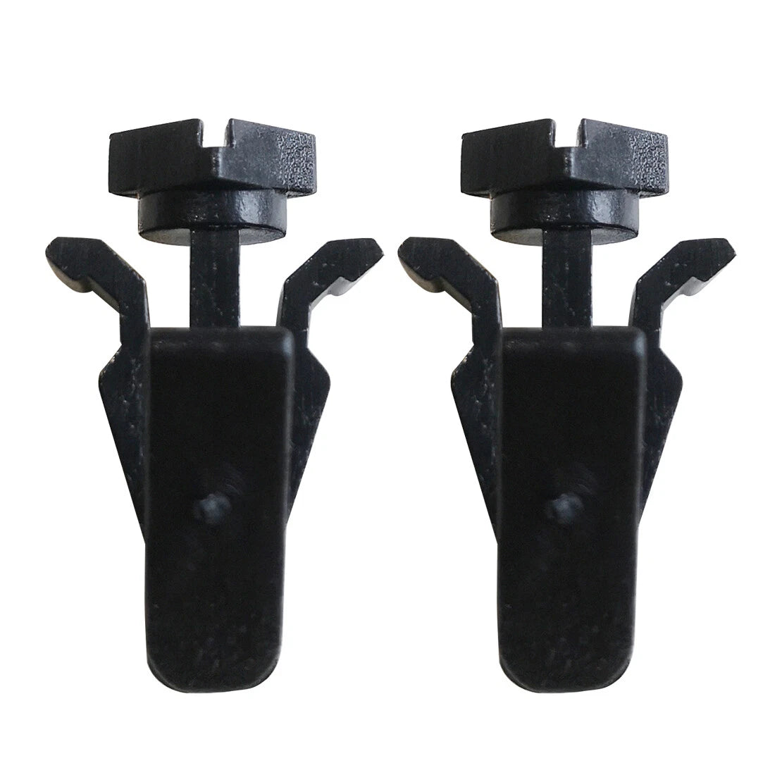 10 x Black Bumper Hood Grille Retainer Clips for Nissan