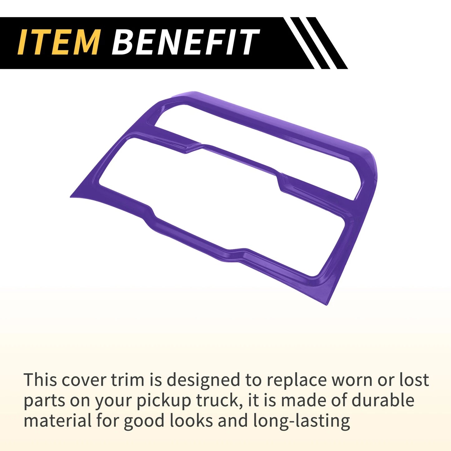 Dashboard Center Control Panel Cover for Jeep Wrangler (2011-2018)