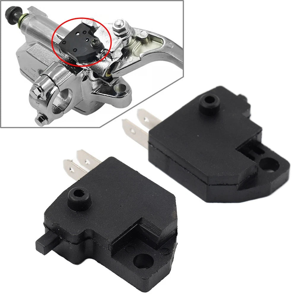 2 x Motorcycle Front Brake Light Stop Lever Clutch Switch for Suzuki, Honda