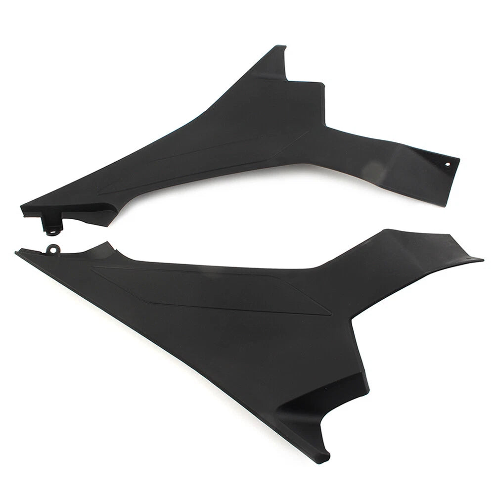 Black Seat Side Fairing Cowl Panel Covers for KAWASAKI Ninja 400 (2018-2020)