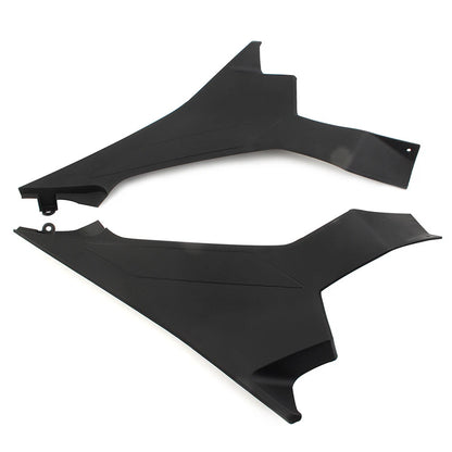 Black Seat Side Fairing Cowl Panel Covers for KAWASAKI Ninja 400 (2018-2020)