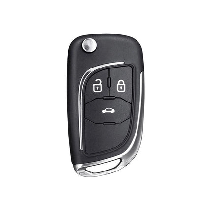 3 Button Remote Key Shell for Chevrolet Cruze, Aveo, Spark, Captiva, Orlando, Camaro (2010-2023)