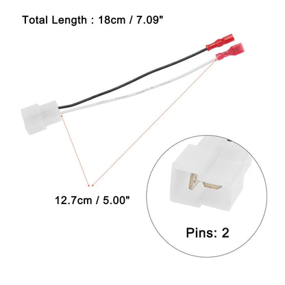 4 x Speaker Connector Harness Adapter for Nissan Sentra (1987-1990)