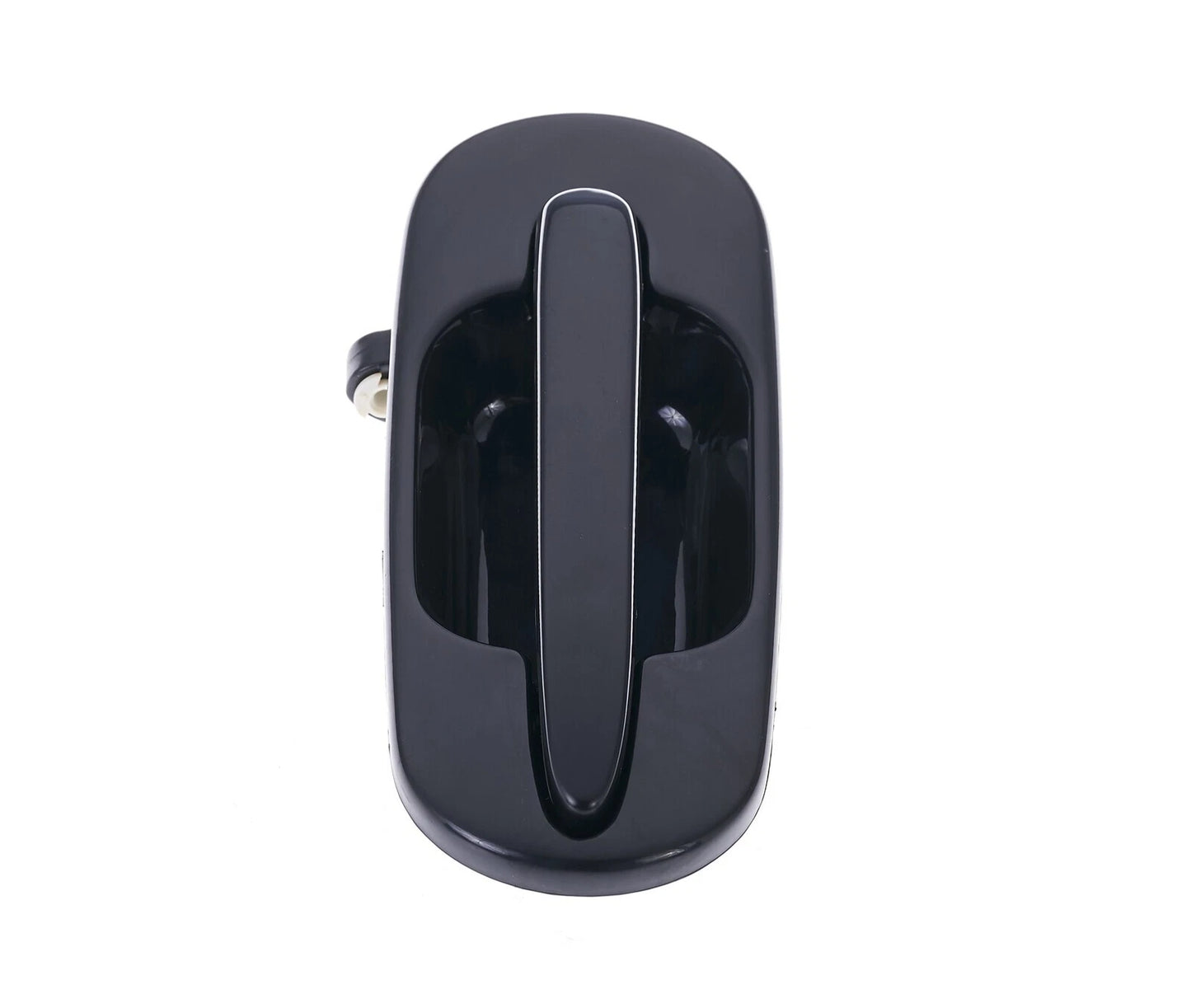 Smooth Black Rear Left Outer Door Handle for Honda CR-V (1997-2001)