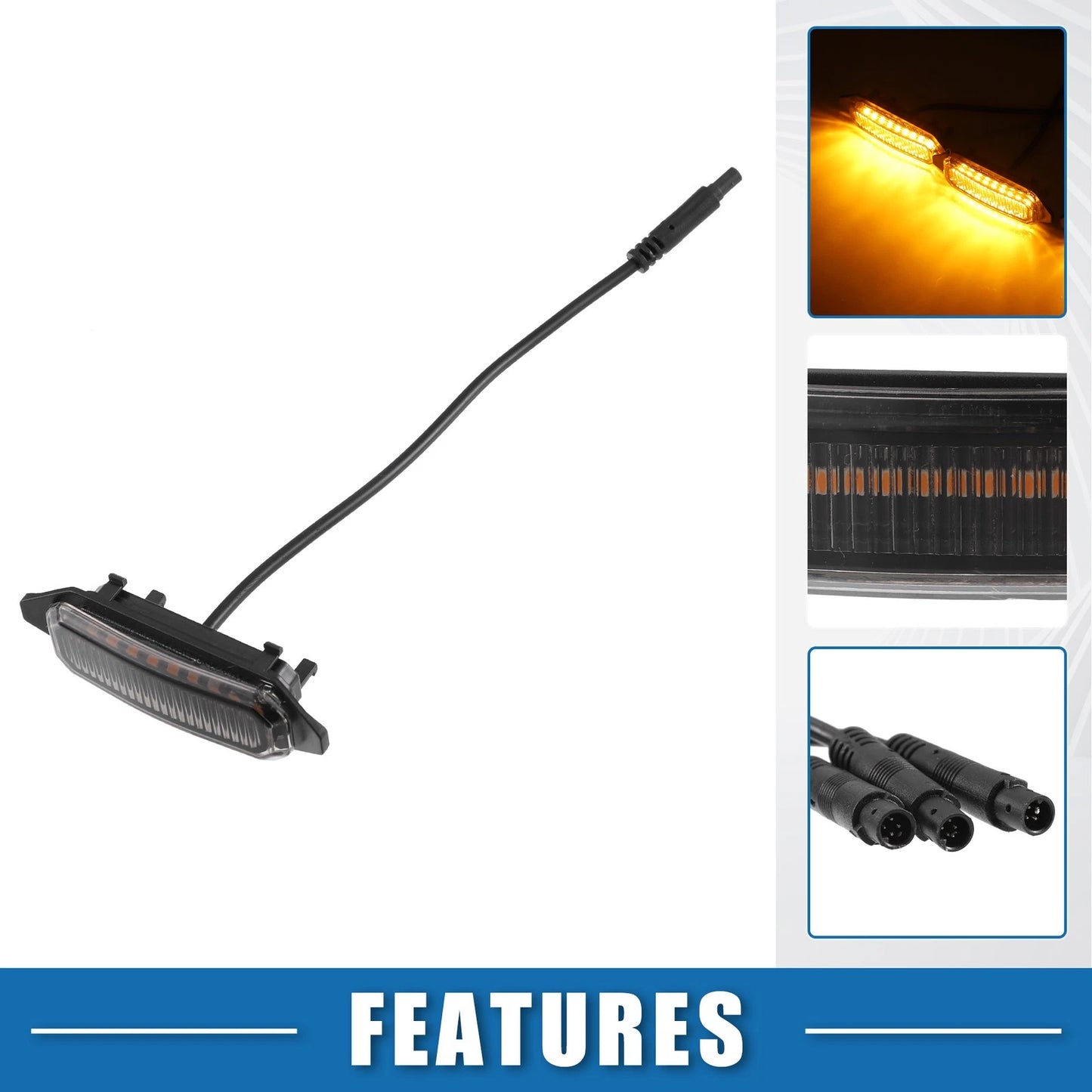 Front Grille LED Lights Set for Toyota RAV4 (2019–2022)