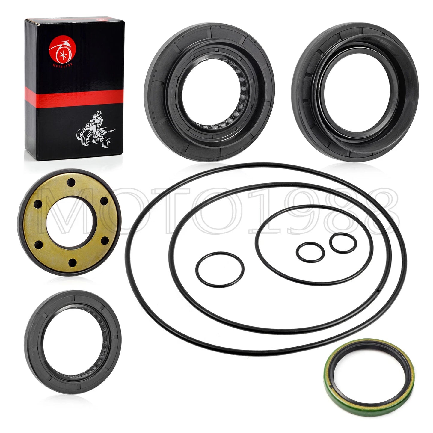 Rear Axle differential O Ring seal 2x4 for Suzuki Ozark 250 LTF250 (2002–2014)