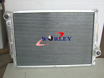Aluminum Radiator + Fan for BMW E46 M3 330D 328 325 323 320 330Ci 318i (2000-2006)