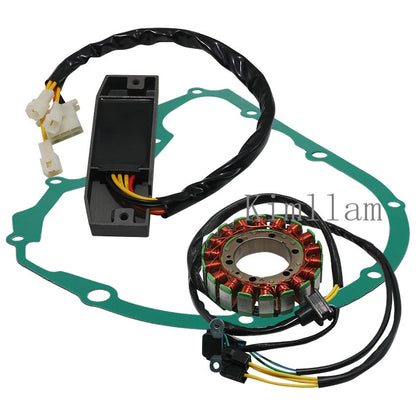 Stator Coil, Regulator Rectifier, Gasket for Suzuki VS700GL VS750GL (1986-1990)