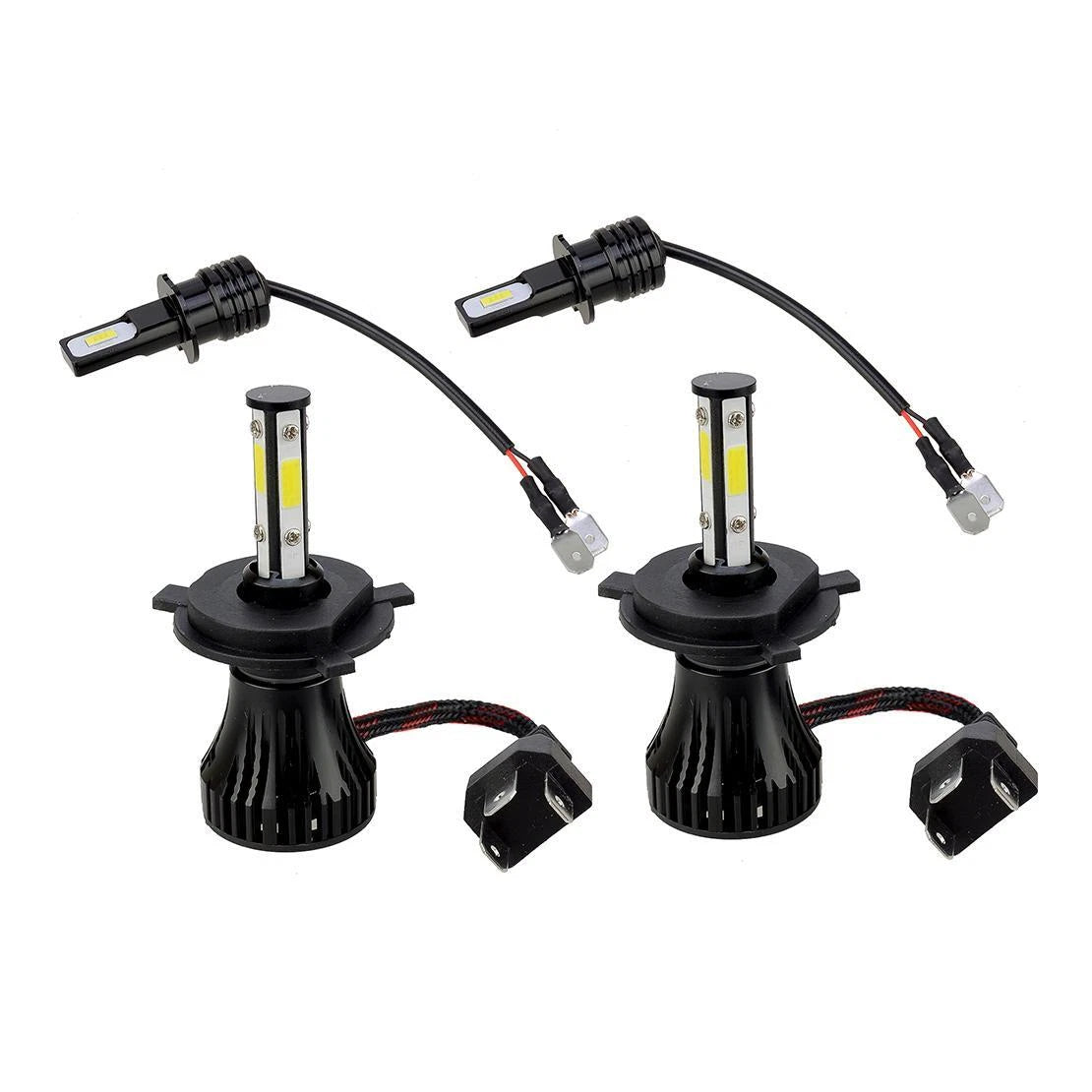 4pcs LED Headlight & Fog Light Bulbs for Subaru Forester (2003-2005)