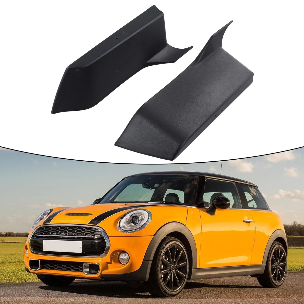 Car Door Storage Box ABS Black for MINI Cooper F56 (2014–2021)
