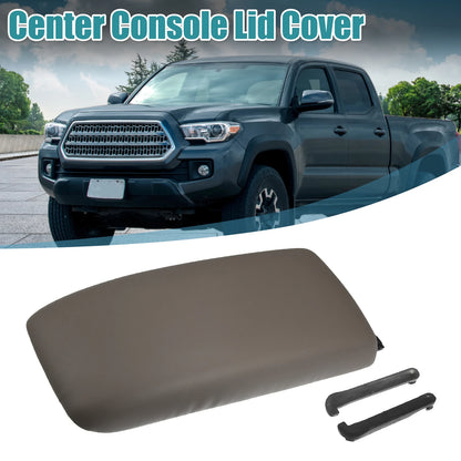 Center Console Lid for Toyota Tacoma (1995-2000) - 1 x Brown Cover