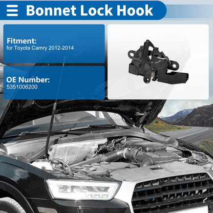 Hood Latch Assembly for Toyota Camry (2012-2014)