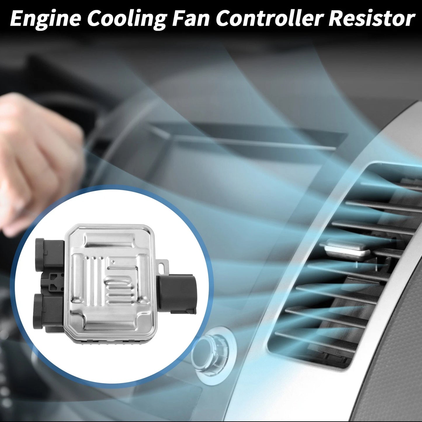 Engine Cooling Fan Control Module for Land Rover LR2 Discovery Sport (2008-2016)