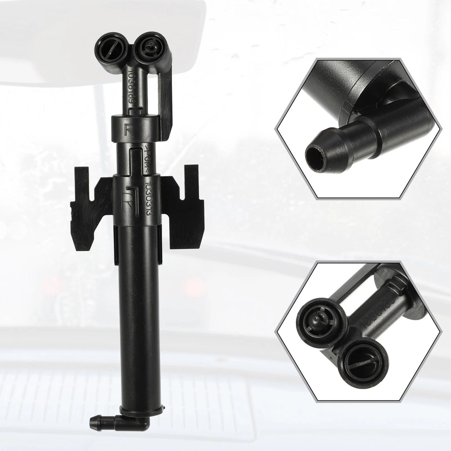 Front Left Right Headlight Washer Nozzles for Volvo XC90 (2021-2024)