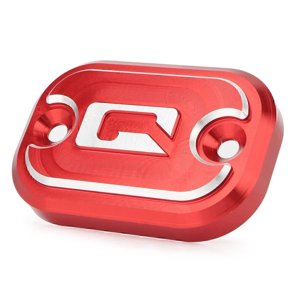 Red Front Brake Fluid Reservoir Cap Cover for YAMAHA QBIX 125 (2017-2018)