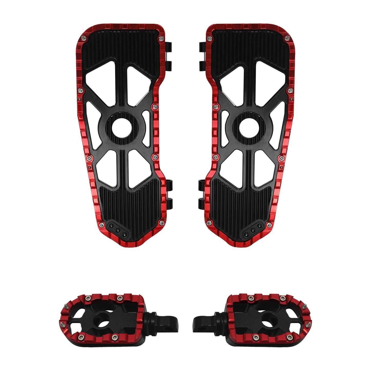 Driver Floorboards & 10mm Footpegs for Harley Touring (2009-2024)