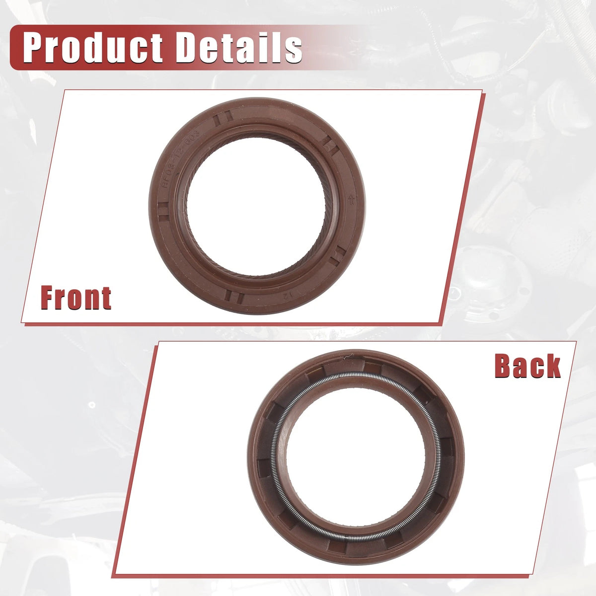 Car Front Oil Pump Crankshaft Seal for Toyota Celica (1990-1997)