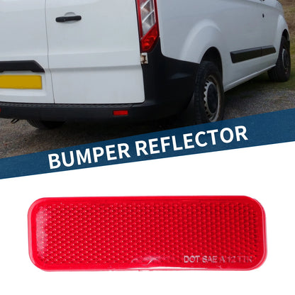 Rear Right Bumper Reflector for Ford Transit 2015-2022 (2 x Red)