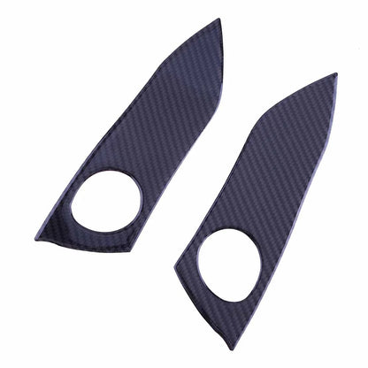 Carbon Fiber Console Side Panel Cover Trim for Toyota RAV4