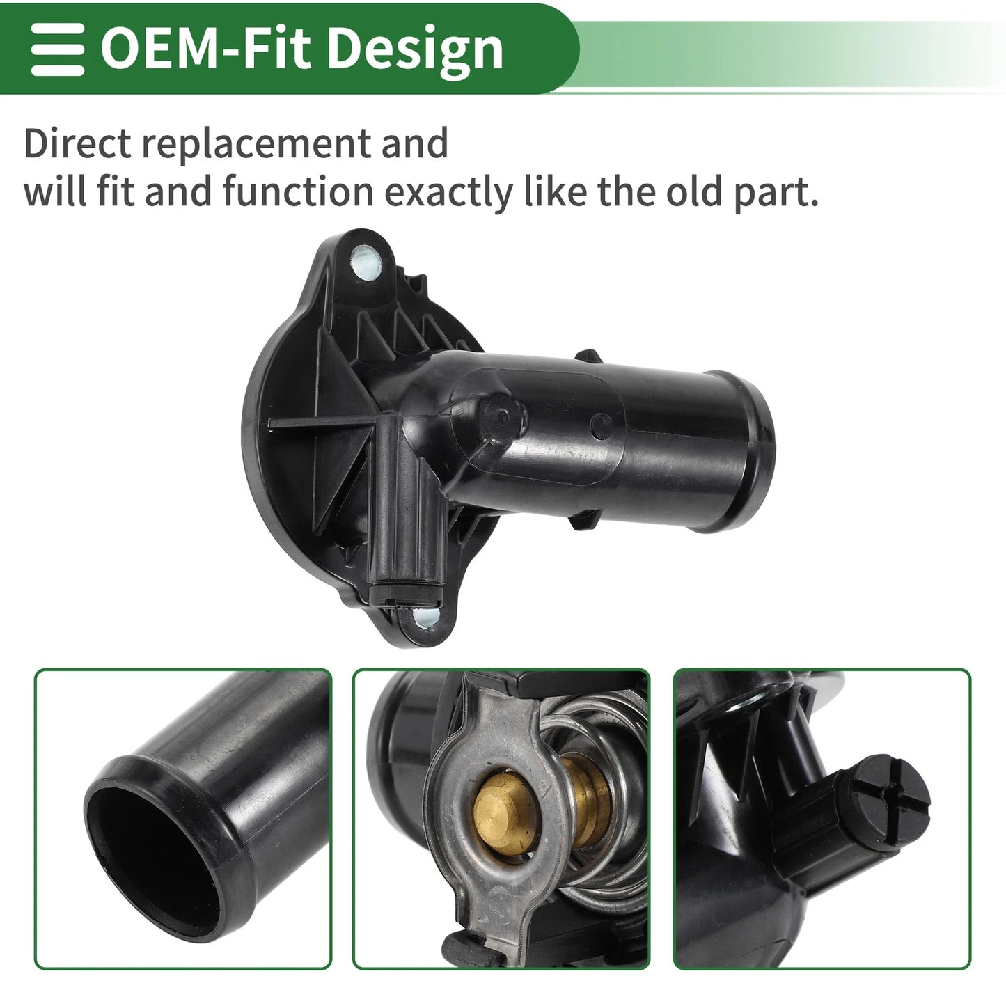 Engine Coolant Thermostat Housing Assembly for Chrysler 300 Dodge Challenger
