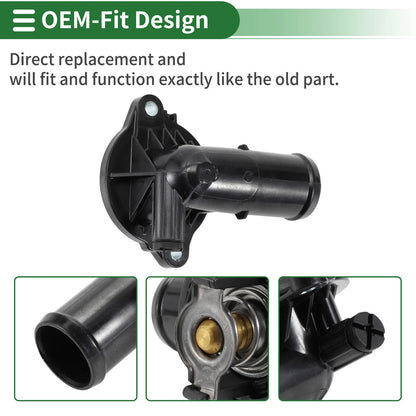 Engine Coolant Thermostat Housing Assembly for Chrysler 300 Dodge Challenger