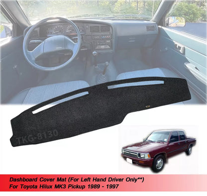 Dashboard Mat Cover for Toyota Hilux LN80 LN85 LN90 (1989-1997)