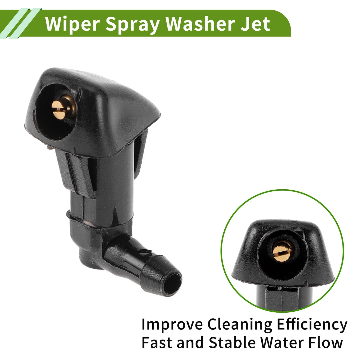 Windshield Washer Nozzle w/ Hose for Honda (2006-2011)