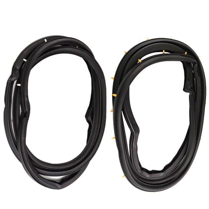 Door Rubber Weatherstrip RL+RR Fits Nissan Sentra Sunny B12 4D Sedan 1985-90 D06