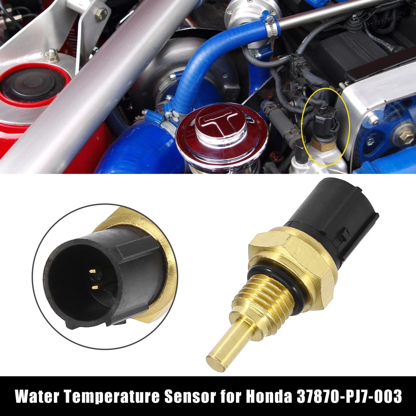 Engine Water Coolant Temperature Sensor for Honda (2001-2005)