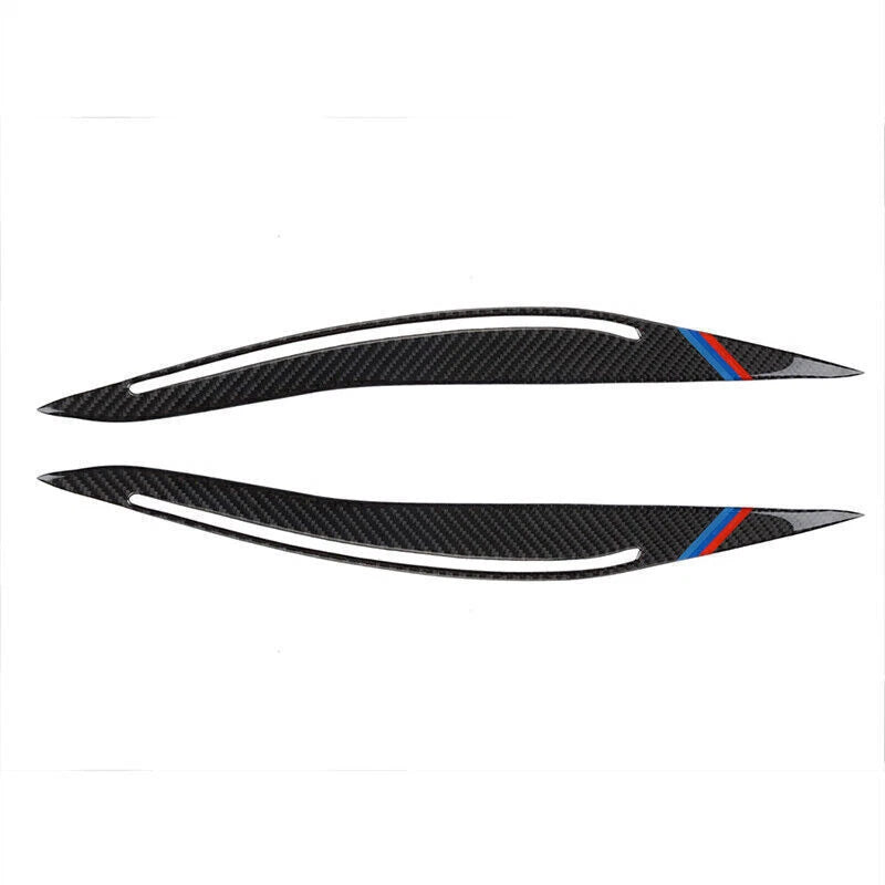 Carbon Fiber Fog Light Eyebrow Cover Trim for BMW 5 Series F10 (2014-2016)