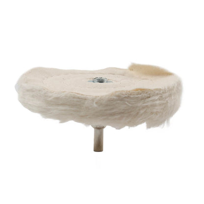 6mm Cloth Buffing Wheel Polishing Mop Pad for Rotary Tool