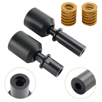 Crash Slider Protector Aluminum Frame Black for Kawasaki ZX-4R (2023-2024)