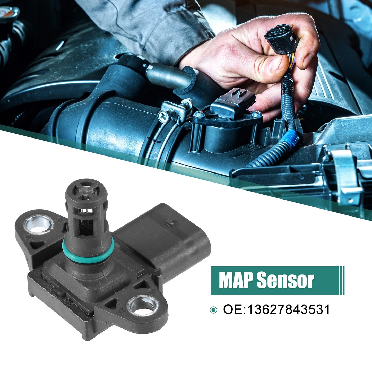 Manifold Absolute Pressure Sensor for BMW M3 3.0L (2015-2018)
