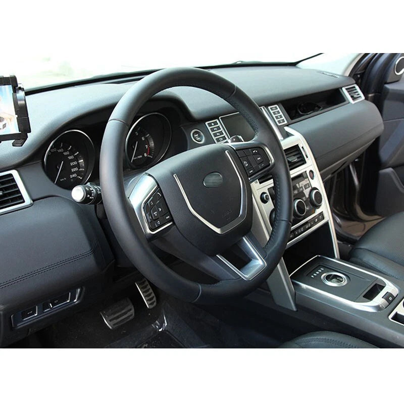 Chrome Steering Wheel Center Cover Trim For Land Rover Discovery Sport 2015-2018
