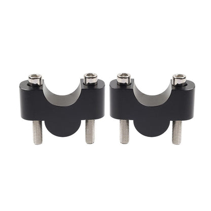 28mm Handlebar Risers Mount Clamp for Honda Suzuki Kawasaki Motorcycles