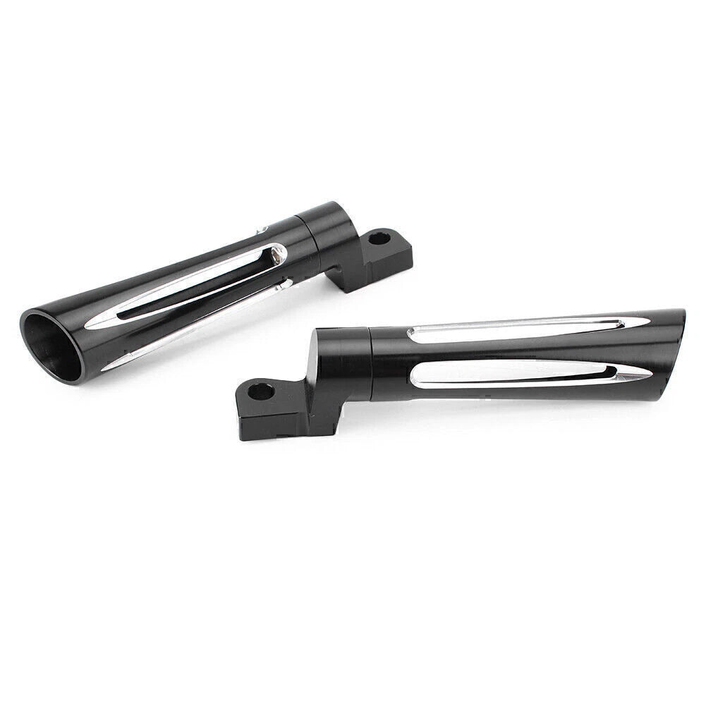 CNC Footpegs for Harley Dyna, FSX, FXSB, Sportster XL1200, XG500, 750 (2014-2023)