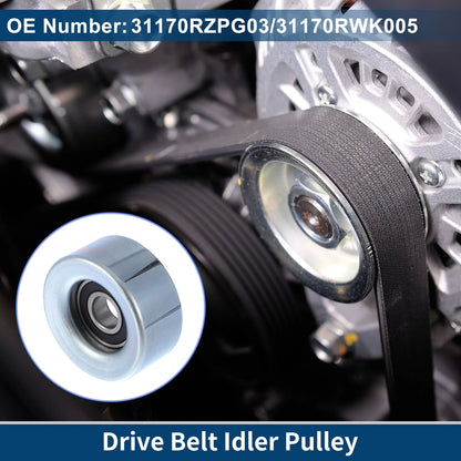 Drive Belt Idler Pulley for Honda Civic (2007-2011) 1 Pc