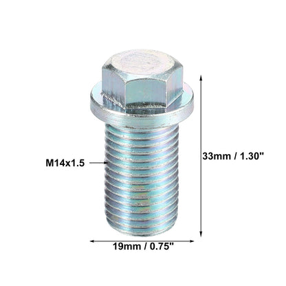 M14x1.5 Oil Drain Plug with Washer for Mercedes-Benz (A-Class, 2012-2023)