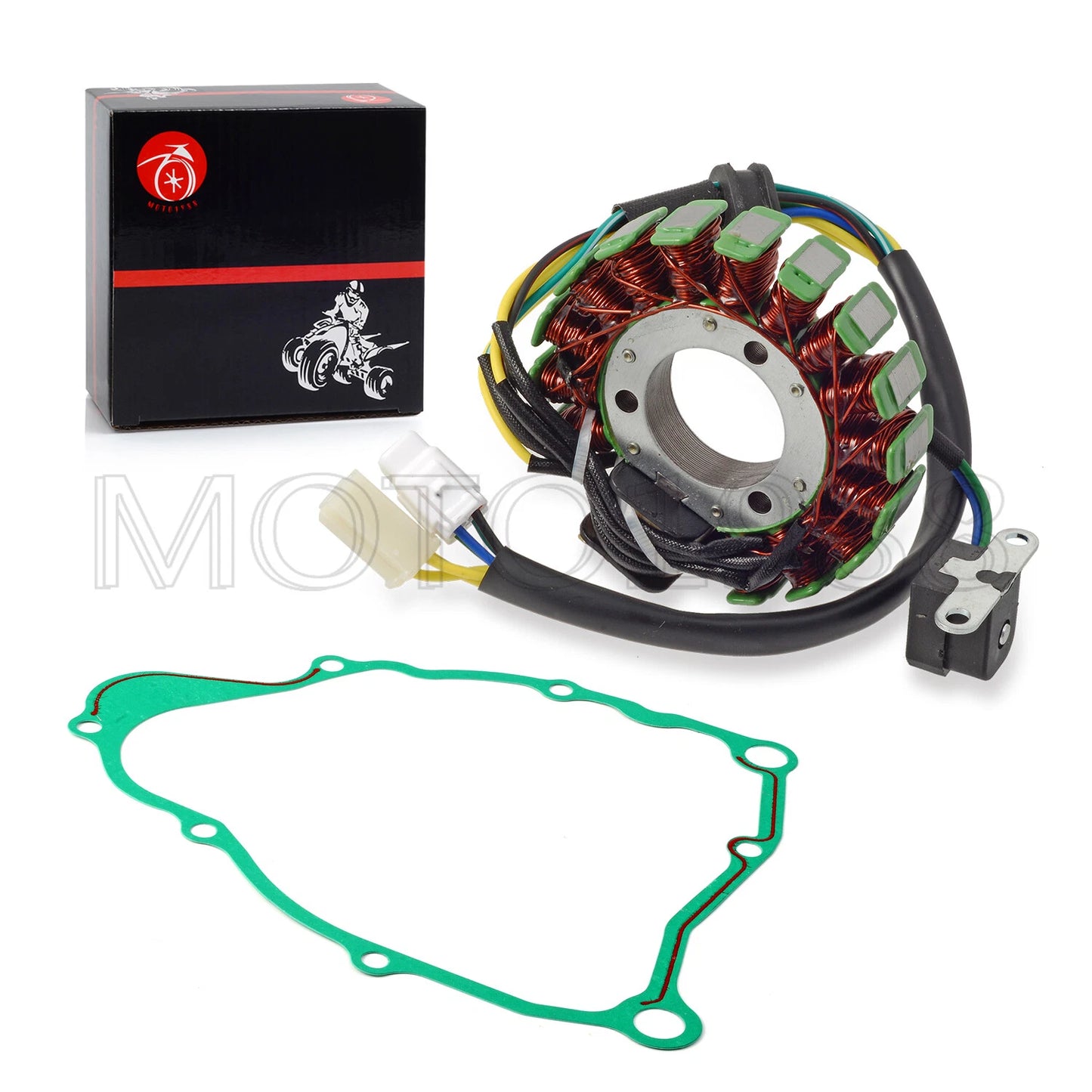 Stator & Gasket for Yamaha Timberwolf 250 YFB250FW 4WD (1994–2000)